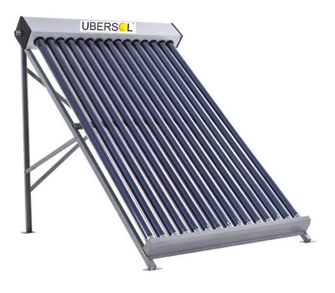 Imagem de Kit Aquecedor Solar Piscina Até 22.500 Litros com Tubos a Vácuo UBERSOL