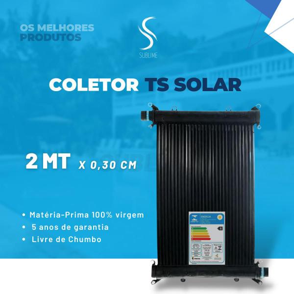 Imagem de Kit Aquecedor Solar Piscinas - 38 Placas Coletoras 2 metros - Marca Ts Solar - Piscinas de 22,5 m² / 32.000 Litros