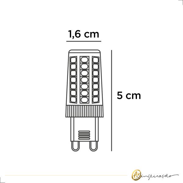 Kit Arandela Íris Bola E Castanha De Cristal + Lâmpada LED G9 - Lampluz Imagem de Kit Arandela Íris Bola E Castanha De Cristal + Lâmpada LED G9