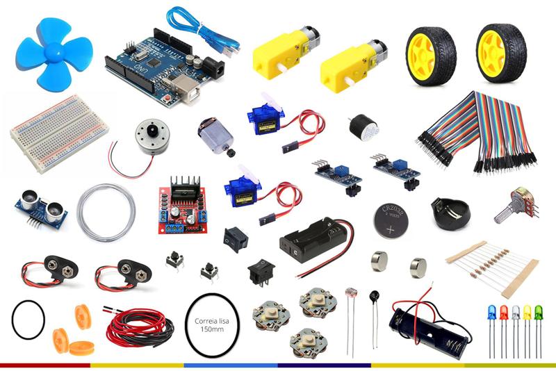 Imagem de Kit Arduino G20 - Robótica Educacional DIY