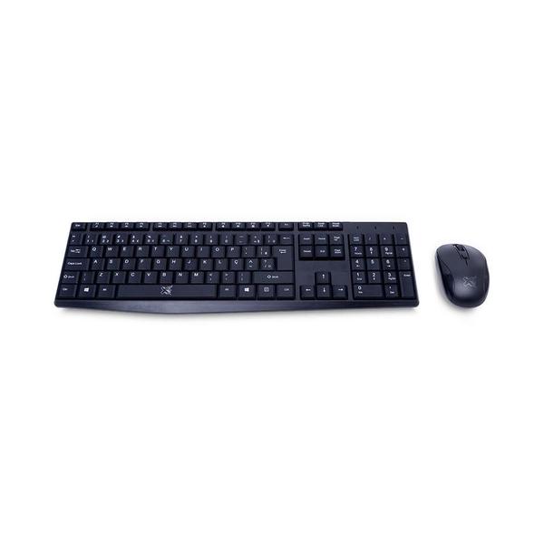 Imagem de Kit Arteck 2 Em 1 Maxprint Teclado E Mouse Sem Fio RF 2.4 G