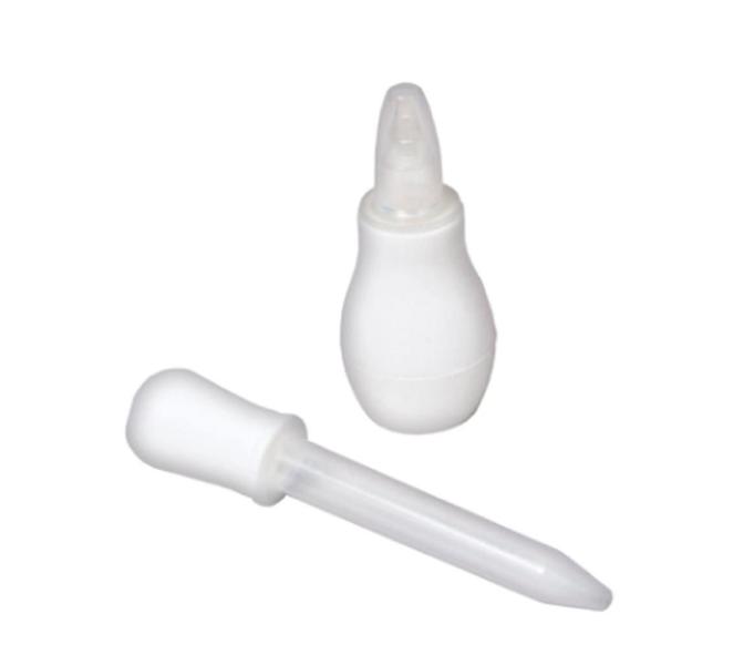 Imagem de Kit Aspirador Nasal Com Conta Gotas Bebê Higiene 6142- Buba