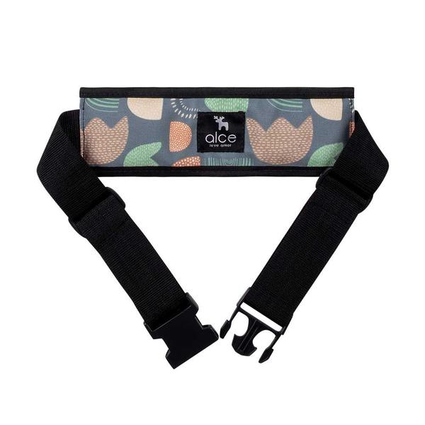 Kit Assento de Alimentação Almofada de Elevação Com Cinto Para Bebes e Crianças Tema Tulipas Alce Imagem de Kit Assento de Alimentação Almofada de Elevação Com Cinto Para Bebes e Crianças Tema Tulipas Alce