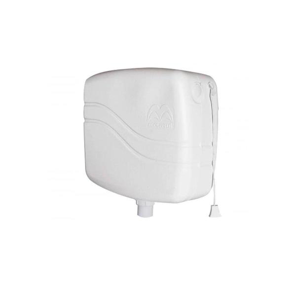 Imagem de Kit Assento Sanitário Plástico Soft + Cx Descarga Branco