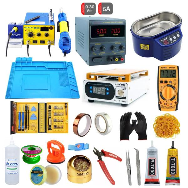 Imagem de Kit Assistência Técnica Completa 30V 5A 2