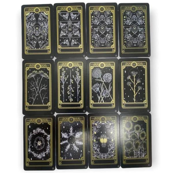 Imagem de Kit Atacado 3 Baralhos O Tarot Negro 78 Cartas Com Manual