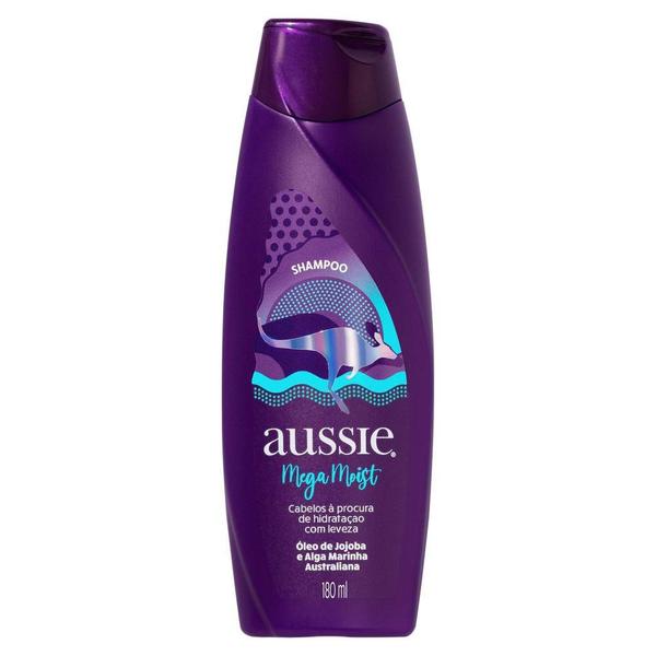 Imagem de Kit Aussie Mega Moist Super Hidratação 4 Shampoo + 4 Condicionador 180ml