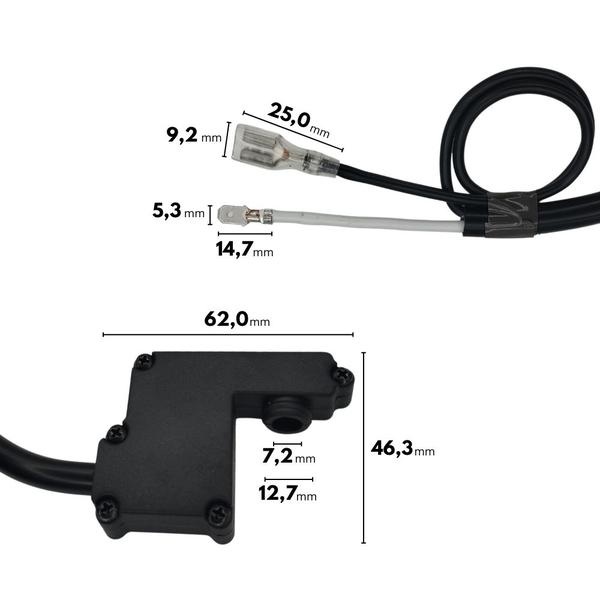 Imagem de Kit Auto Stop com By Pass Microswitch Compatível com Lavajato Vonder LAV2030i