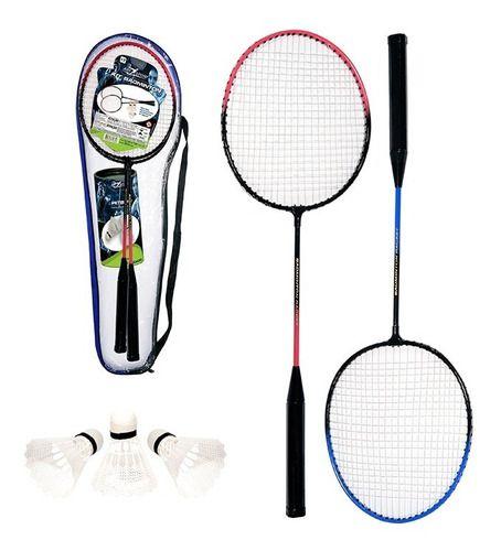 Imagem de Kit Badminton 4 Raquetes + 6 Petecas + Bolsa - O Melhor