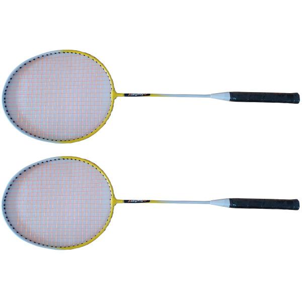 Imagem de Kit Badminton Com 2 Raquetes, 1 Peteca1 Bolsa de Armazenamento - Starflex