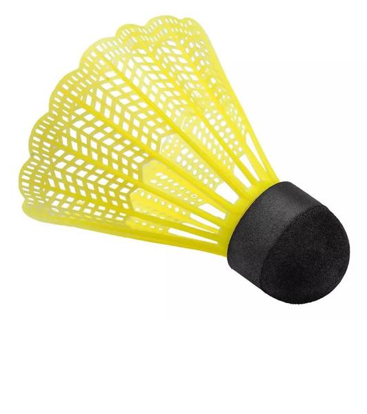 Imagem de Kit Badminton Completo 02 Raquetes e 02 Petecas de Nylon Vollo