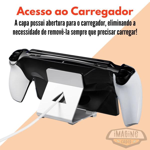 Imagem de Kit Bag Transporte + Case Acrílico Para Playstation Portal