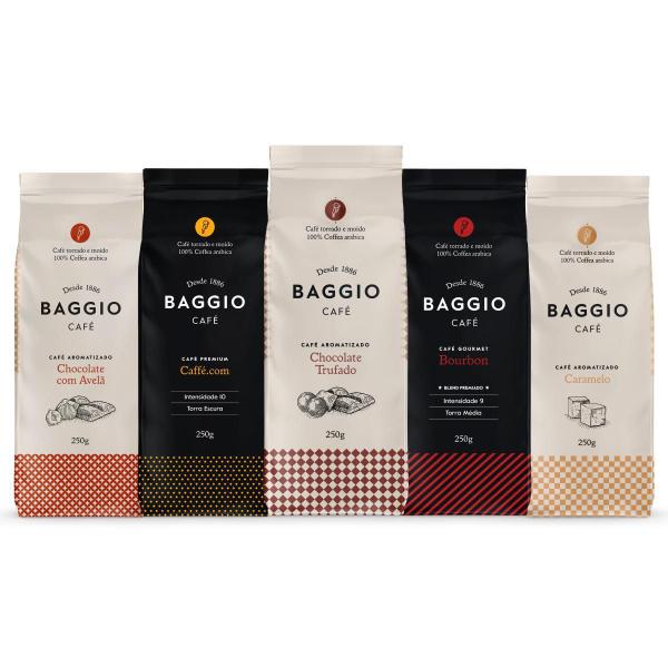 Imagem de Kit Baggio Bourbon+Premium+Choc.Avelã+Choc.Trufado+ Caramelo