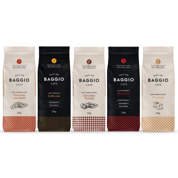 Imagem de Kit Baggio Bourbon+Premium+Choc.Avelã+Choc.Trufado+ Caramelo