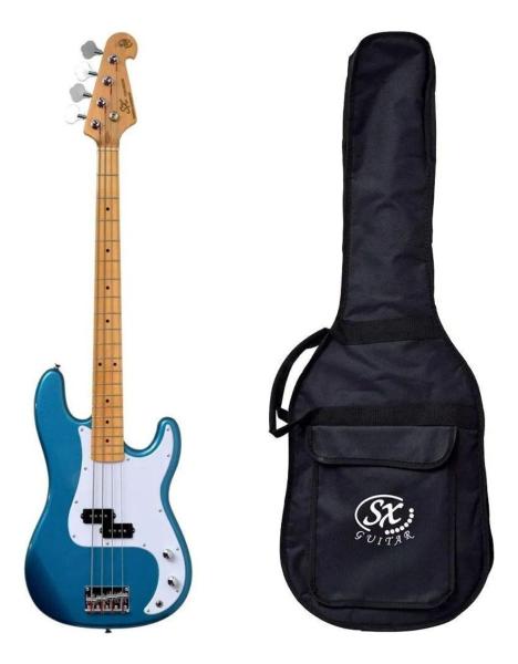 Imagem de Kit Baixo Precision Bass  4c Sx Spb57 com Bag + Cubo+ Afinador