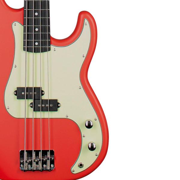 Imagem de Kit Baixo Tagima Precision Memphis MB-40 Fiesta Red Fosco Capa