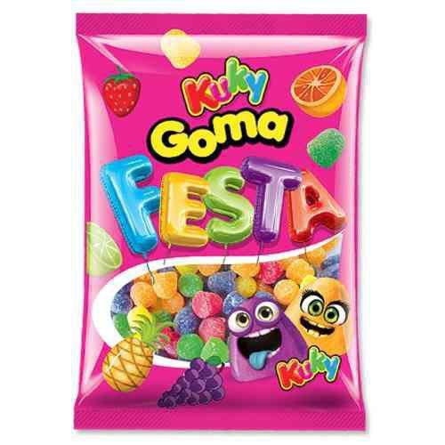 Kit Bala De Goma 2Kg Kuky Tipo Jujuba Imagem de Kit Bala De Goma 2Kg Kuky Tipo Jujuba