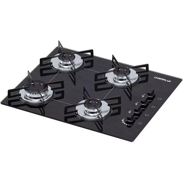 Kit Balcão Cooktop Zanzini Master Branco sem Porta e Fogão Cooktop 4 Bocas Ultrachama Chamalux Imagem de Kit Balcão Cooktop Zanzini Master Branco sem Porta e Fogão Cooktop 4 Bocas Ultrachama Chamalux