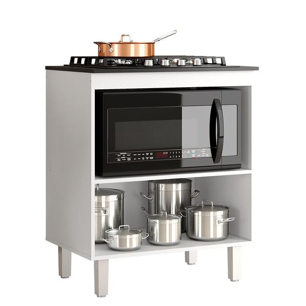 Kit Balcão Cooktop Zanzini Master sem Porta e Fogão Cooktop 4 Bocas Preto Itatiaia Imagem de Kit Balcão Cooktop Zanzini Master sem Porta e Fogão Cooktop 4 Bocas Preto Itatiaia