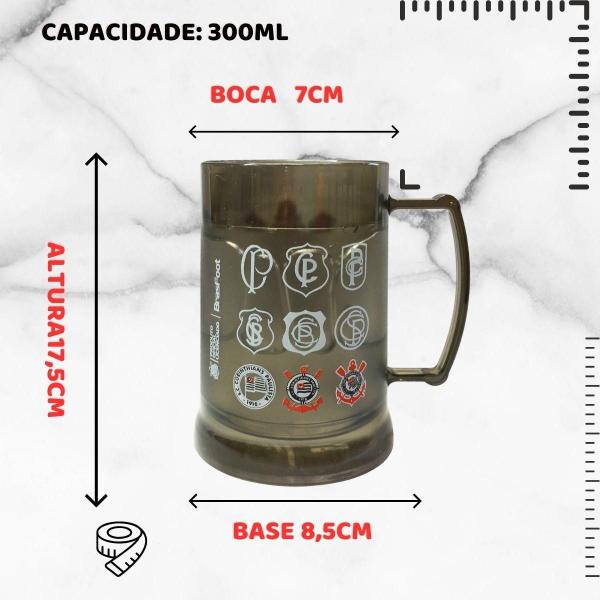 Imagem de Kit Balde Alumínio Gelo Alça Reforçado +Copo Caneca Gel