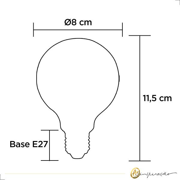 Imagem de Kit Baloon + Plafon Sobrepor Hashteg Com Lâmpada Inclusa 6XE27