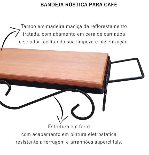 Kit Bandeja Rústica com Alças + Fruteira de Mesa - Oferta de Fábrica - GS Artesanatos Imagem de Kit Bandeja Rústica com Alças + Fruteira de Mesa - Oferta de Fábrica