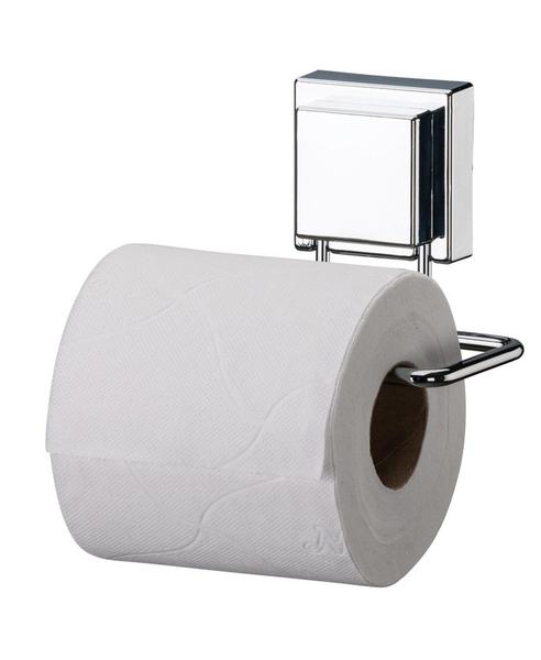 Kit Banheiro 4 Peças Suporte Porta Shampoo Papel Higiênico Saboneteira Gancho Duplo Ventosa Aço Inox - Future Imagem de Kit Banheiro 4 Peças Suporte Porta Shampoo Papel Higiênico Saboneteira Gancho Duplo Ventosa Aço Inox - Future