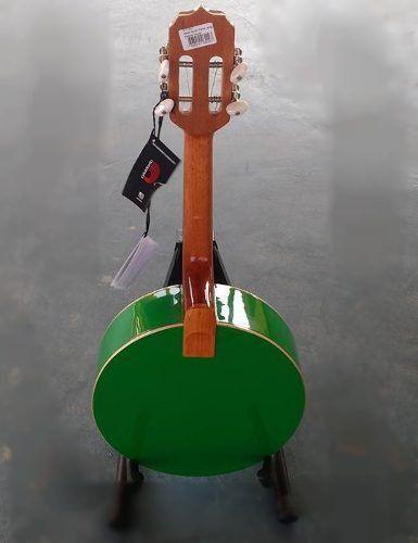 Imagem de Kit Banjo Elétrico Studio Verde C/ Acessórios Rozini Rj11elv