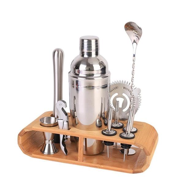 Imagem de Kit Bar 12 Peças Inox Coqueteleira 550Ml Caipirinha Lorben