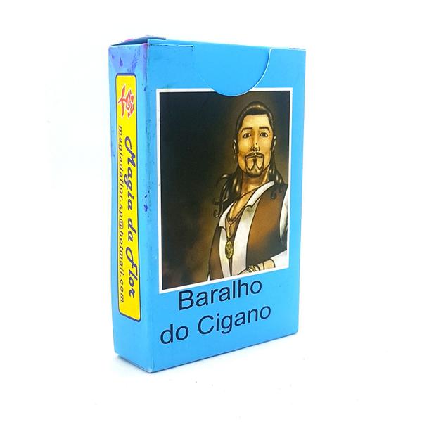 Imagem de Kit Baralho Tarô Cigano Lenormand e Porta Tarô Caixa Madeira