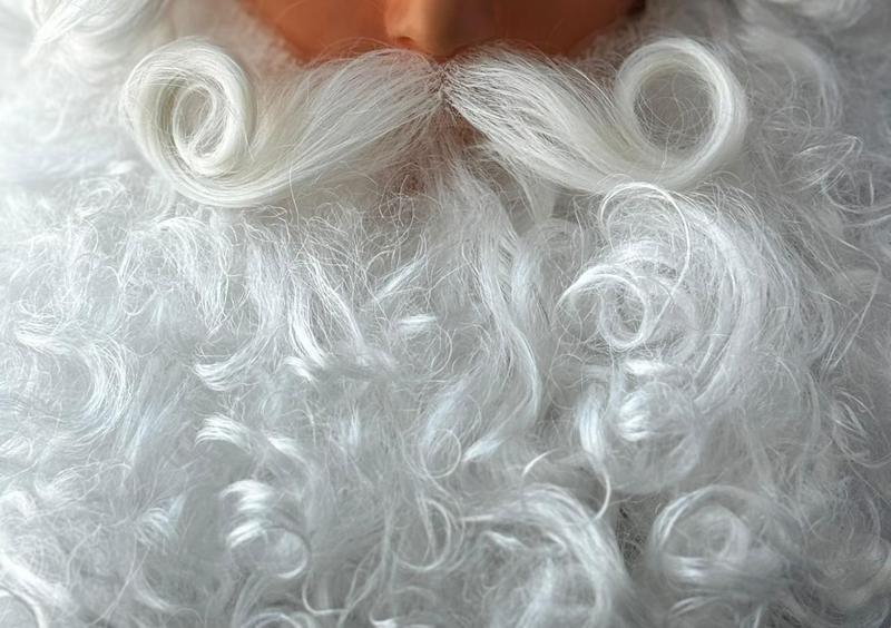 Imagem de Kit Barba Bigode Papai Noel Realista Luxo O Mais Realista