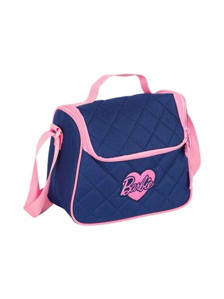 Imagem de Kit Barbie Mochila Com Coração E Lancheira Térmica - Azul