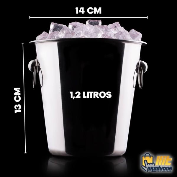 Imagem de Kit Barman Coqueteleira Boston 11 Peças 100% Inox