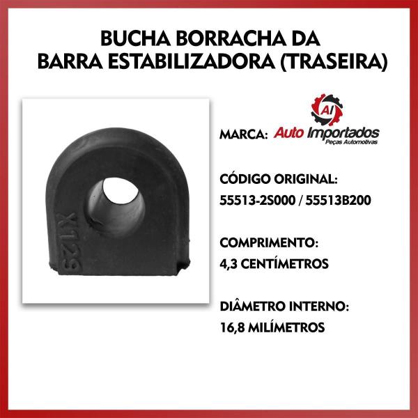 Imagem de Kit Barra Estab. Traseira era 06-11  Auto Flex