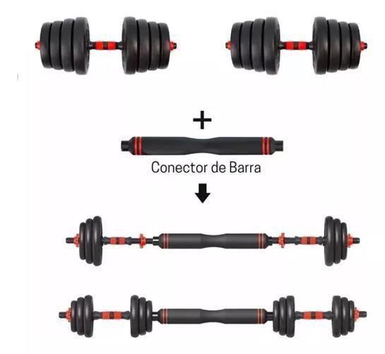 Imagem de Kit Barra Kettlebell 30Kg