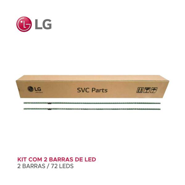 Imagem de Kit Barra Led LG Original 55UH8500 AGF80319501  2 Barra