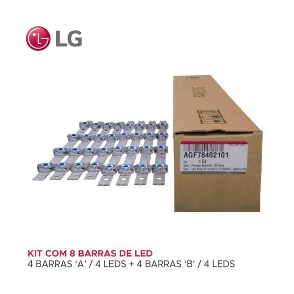 Imagem de Kit Barra Led TV LG 42lb 42lb5600 42lb5500 42lb5800 Original