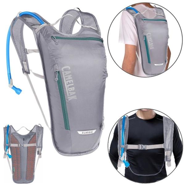 Imagem de Kit Barraca Camping 1 Pessoa 2500mm Windy + Mochila de Hidratacao para Corrida 2l Camelbak Classic