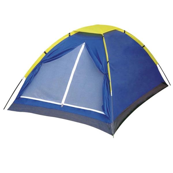 Imagem de Kit Barraca Iglu 2 Pessoas + Colchao Inflavel de Casal + Vaso Portatil Ecocamp 15 L