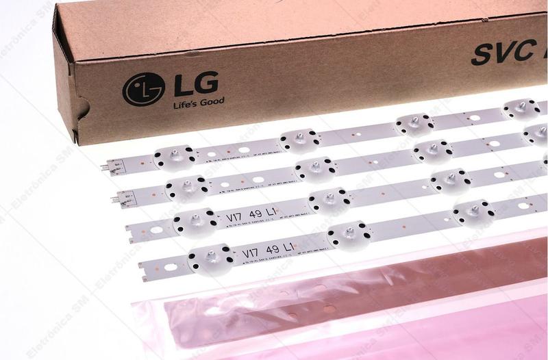 Imagem de Kit Barramento Led LG 49uj6565 49uj6525 Agf30001201 Original