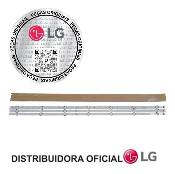 Imagem de Kit Barras De Led LG 43LW540S 43LH6000 Novo