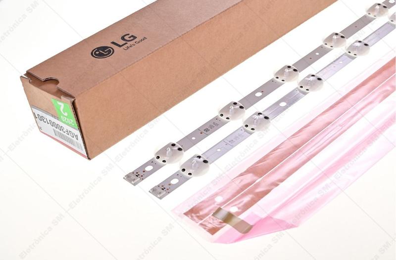 Kit Barras De Led LG 43UJ6565 Original Imagem de Kit Barras De Led LG 43UJ6565 Original