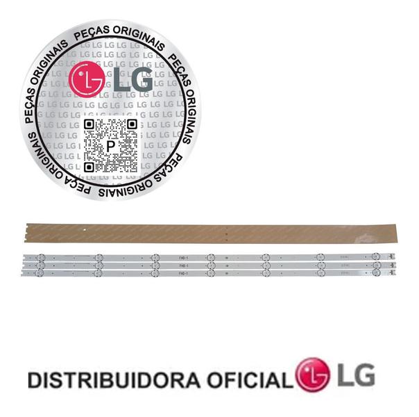 Kit Barras Led LG 43LH6000 Novo Original Imagem de Kit Barras Led LG 43LH6000 Novo Original