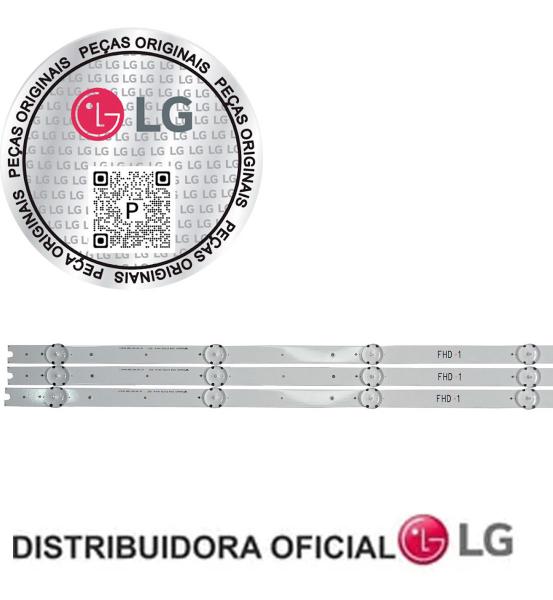 Kit Barras Led LG 43LH6000 Novo Original Imagem de Kit Barras Led LG 43LH6000 Novo Original