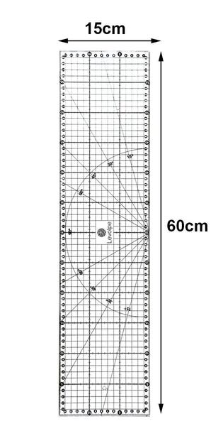 Imagem de Kit Base De Corte 60x45 + Régua 15x60 + Cortador 45mm