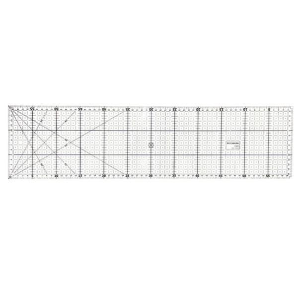 Imagem de Kit Base de Corte Costura Apoio Tapete A2 45x60cm Cortador de Tecido 45mm 1 lamina de Reposição Régua de Acrílico 15x60