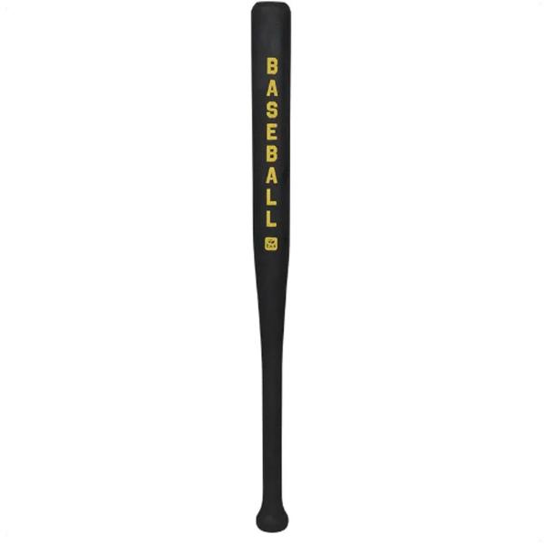 Imagem de Kit Baseball Iniciante Denver Preto Taco Madeira 71Cm + Bola