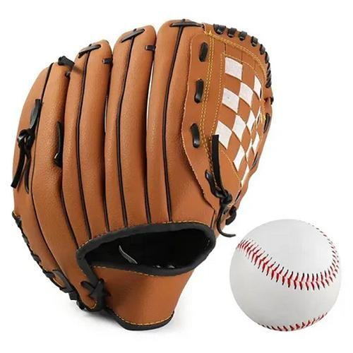 Kit Baseball Luva Reforçada Arremessador e Bola Profissional com Costura Trancada - Luke Sports Imagem de Kit Baseball Luva Reforçada Arremessador e Bola Profissional com Costura Trancada