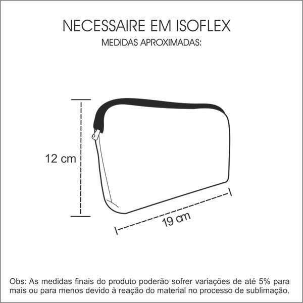 Imagem de Kit Basic Isoflex Bolsa Lancheira Com Necessaire Frasqueira Isoprene Mundo Bruxo