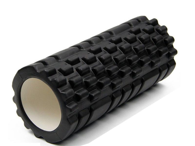 Imagem de Kit Bastão Massagem E Rolo Liberação Miofascial Foam Roller